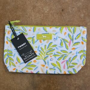 Scout Twiggy Cosmetic Pouch with Leaf Design